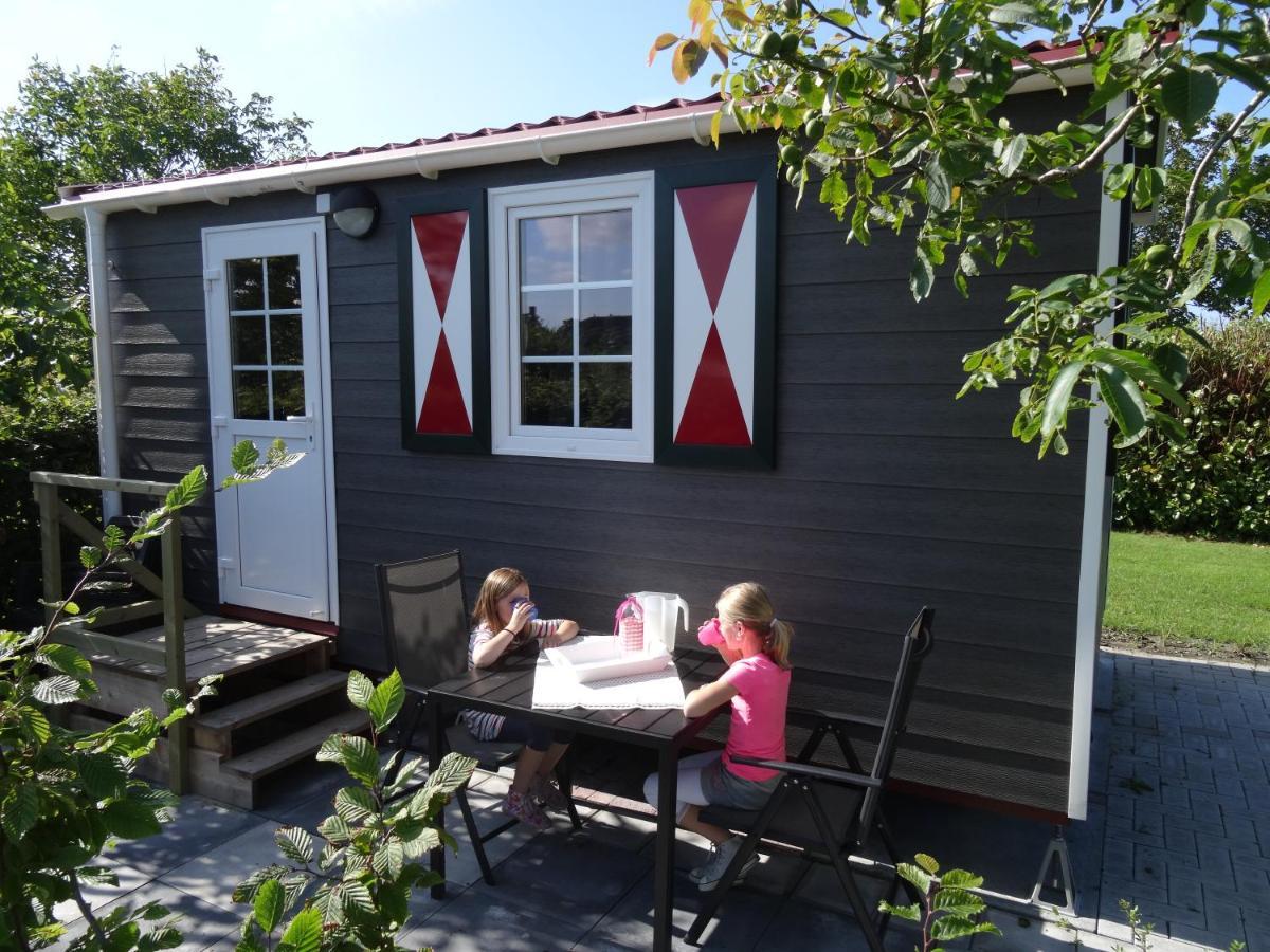 Zeeuwse Chalet Voor 2 Personen 塞罗斯凯尔克 外观 照片